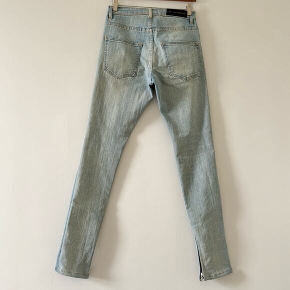 Oro Los Angeles Mecanico Denim Skinny Jeans 28 x 32 - Picture 6 of 7